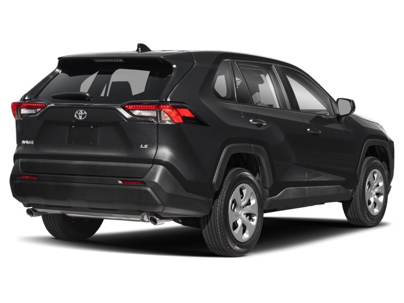 2023 Toyota RAV4 LE AWD Midnight Black Metallic  Shot 6