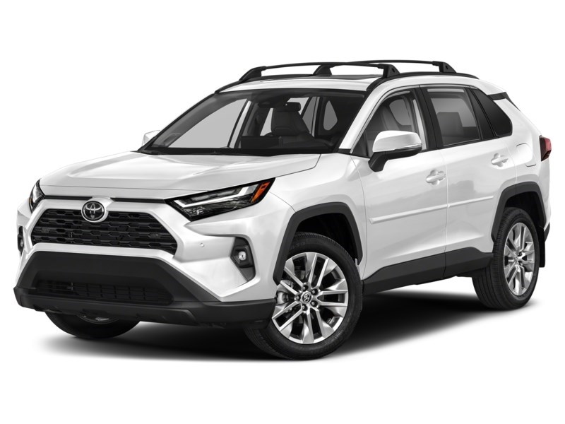 2025 Toyota RAV4 XLE AWD Wind Chill Pearl  Shot 4