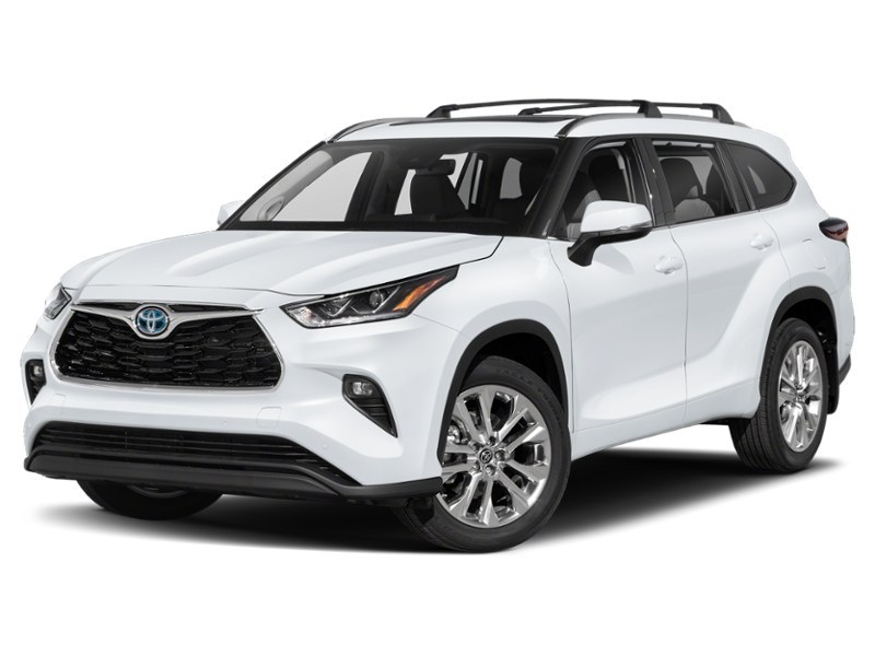 2024 Toyota Highlander Hybrid Hybrid PLATINUM AWD Wind Chill Pearl  Shot 1