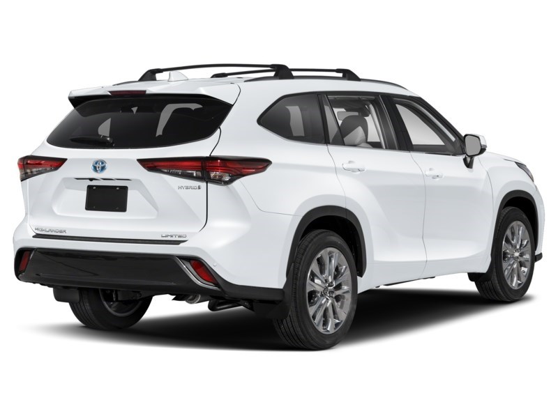 2026 Toyota Highlander Hybrid Hybrid Limited AWD Wind Chill Pearl  Shot 2