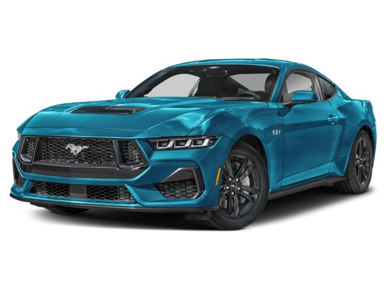 2026 Ford Mustang GT Premium | 5.0L | 401A | NITE PONY |ACTV EX |B&O Adriatic Blue Metallic  Shot 4