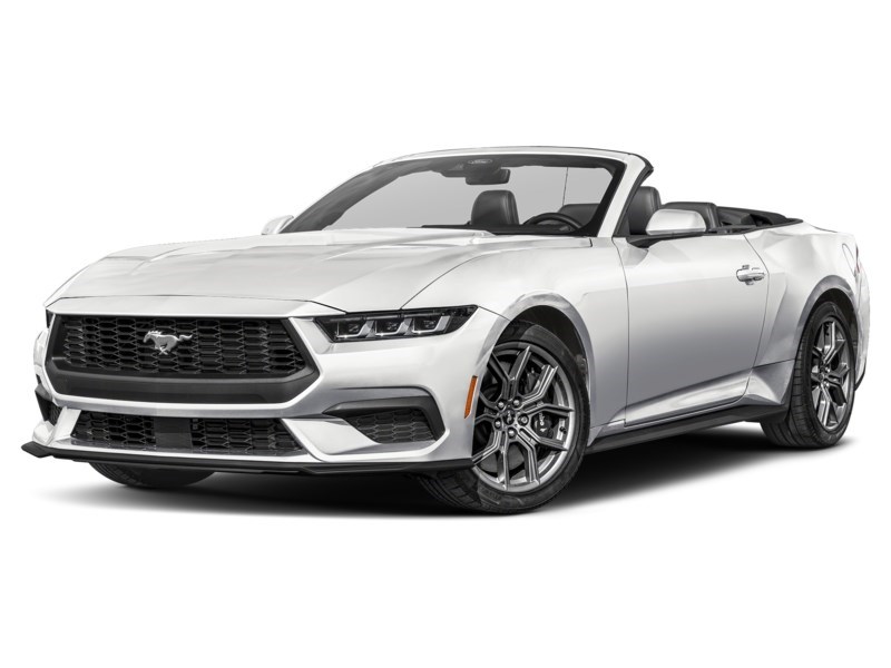 2026 Ford Mustang EcoBoost Premium Convertible Oxford White  Shot 1