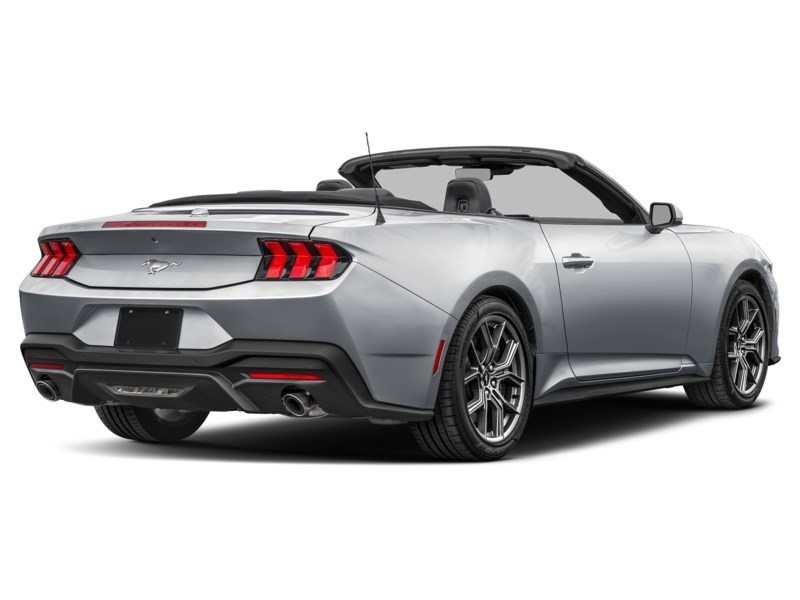 2026 Ford Mustang EcoBoost Convertible Iconic Silver Metallic  Shot 6