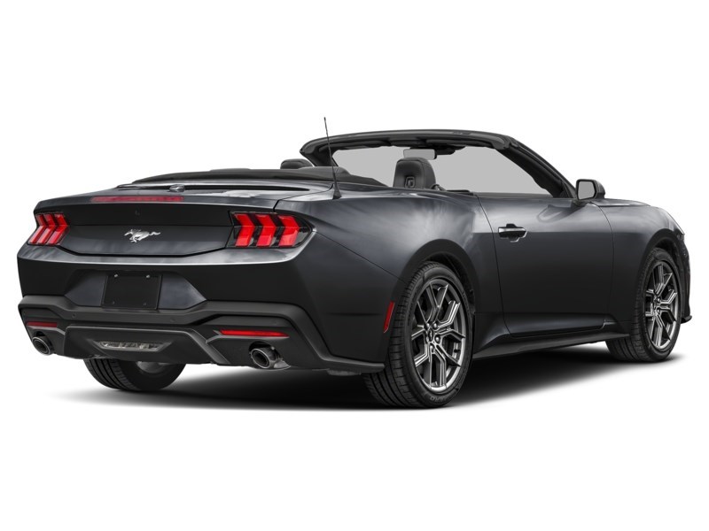 2026 Ford Mustang EcoBoost Premium Convertible Shadow Black  Shot 2