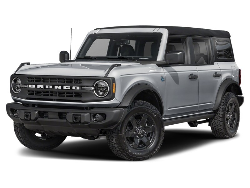 2024 Ford Bronco Black Diamond 4 Door 4x4 Iconic Silver Metallic  Shot 27