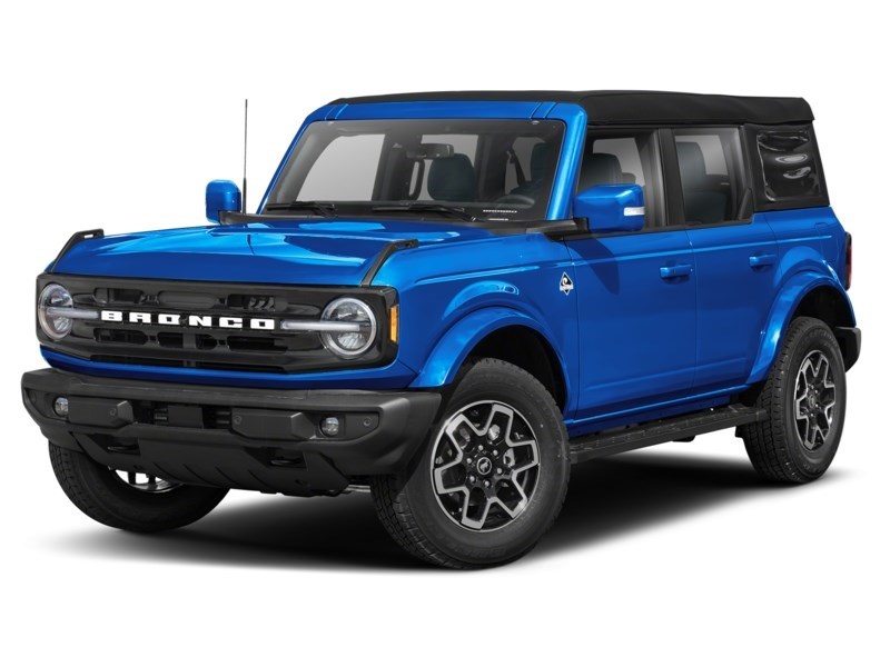 2024 Ford Bronco Outer Banks Velocity Blue Metallic  Shot 5