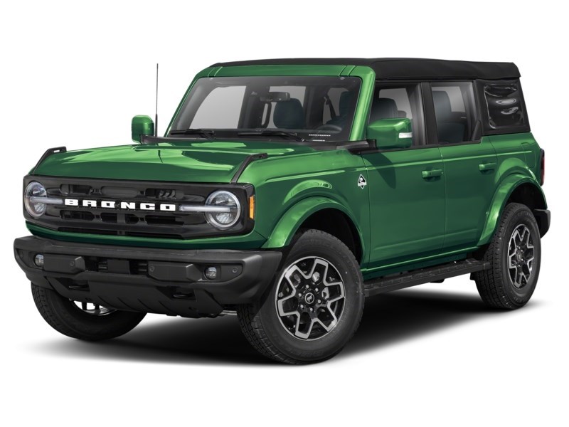 2024 Ford Bronco Outer Banks Eruption Green Metallic  Shot 14