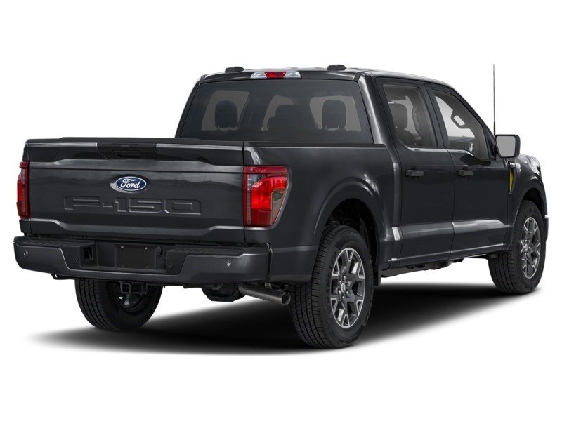 2025 Ford F-150 STX 4WD SuperCrew 5.5' Box Agate Black Metallic  Shot 2