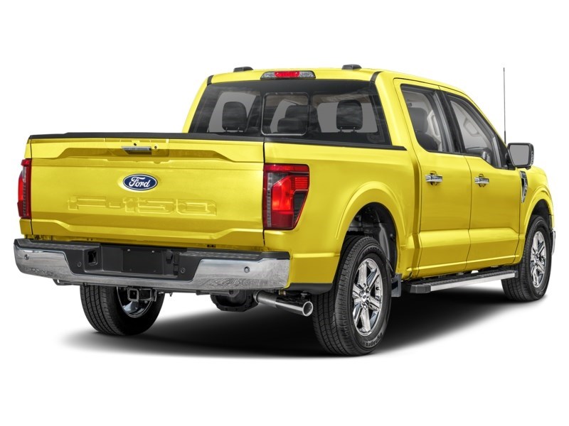 2024 Ford F-150 XLT 4WD SuperCrew 5.5' Box Yellow  Shot 7