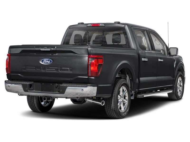 2025 Ford F-150 XLT 4WD SuperCrew 5.5' Box Agate Black Metallic  Shot 2