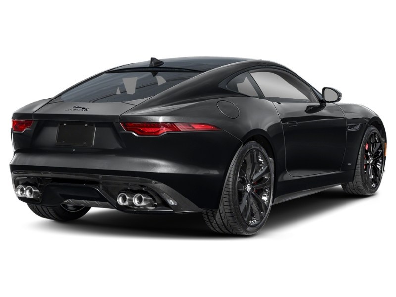 2024 Jaguar F-TYPE R75 Coupe P575 AWD Santorini Black Metallic  Shot 6
