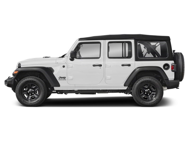 2024 Jeep Wrangler Sahara 4 Door 4x4 Bright White  Shot 49
