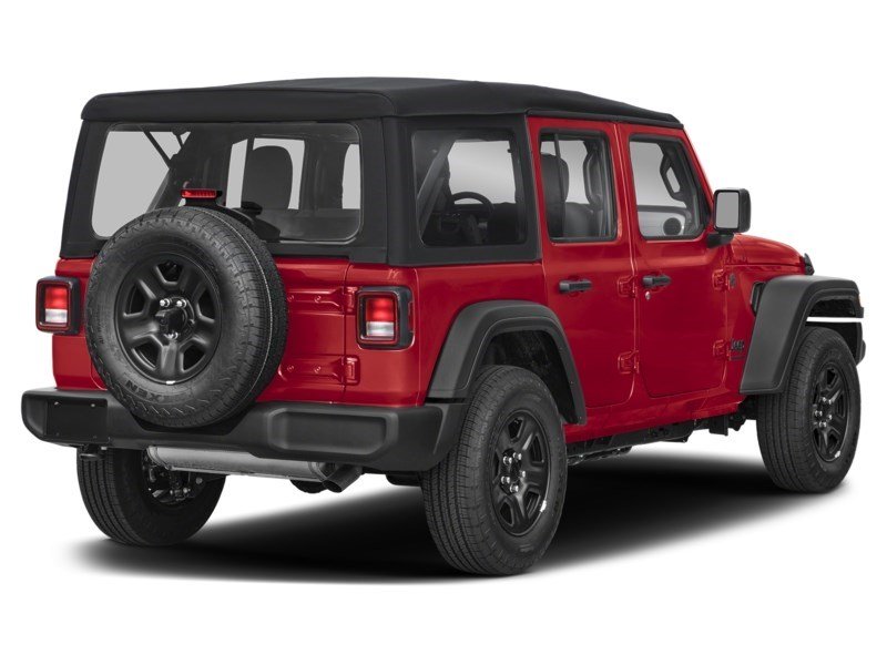 2024 Jeep Wrangler Sahara 4 Door 4x4 Firecracker Red  Shot 34