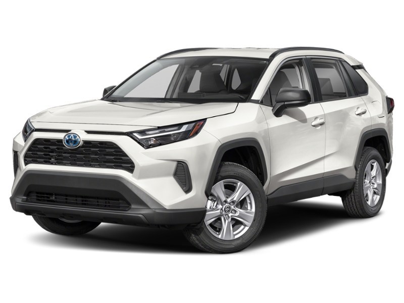 2023 Toyota RAV4 Hybrid Hybrid LE AWD White  Shot 1