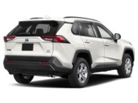 2023 Toyota RAV4 Hybrid Hybrid LE AWD White  Shot 2