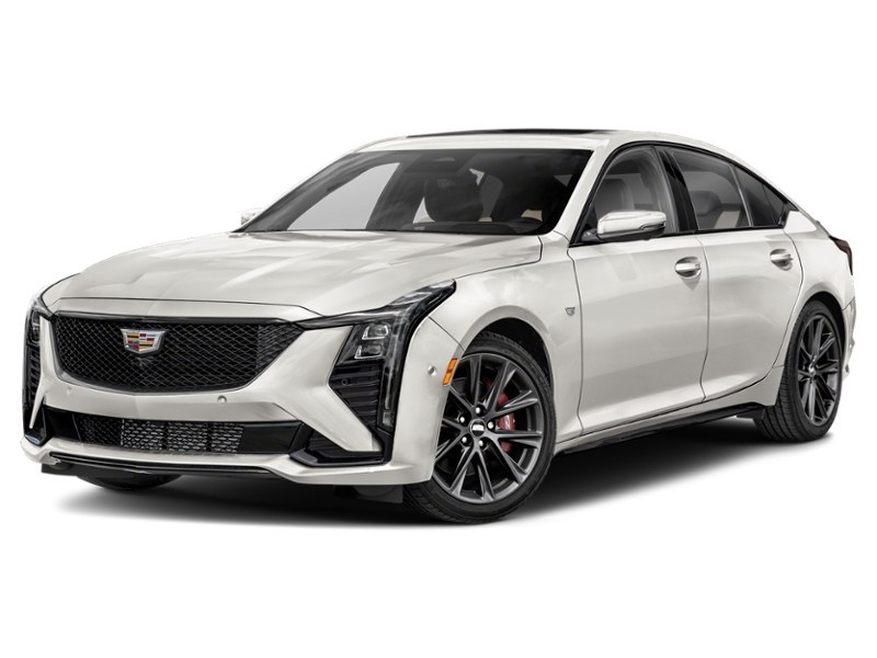2026 Cadillac CT5 4dr Sdn Sport Vibrant White Tricoat  Shot 1