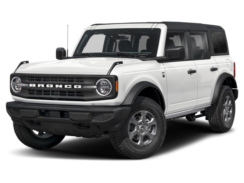 2026 Ford Bronco Big Bend | 4x4 | 2.3L | HARD TOP | BLK PK | SIDE S Oxford White  Shot 1