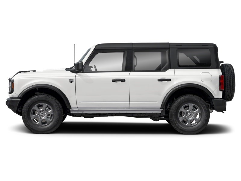 2026 Ford Bronco Big Bend | 4x4 | 2.3L | HARD TOP | BLK PK | SIDE S Oxford White  Shot 5