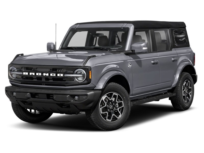 2026 Ford Bronco Outer Banks | 4X4 | 2.7L|HIGH PKG |HARD TOP|BLK PK Marsh Grey  Shot 1