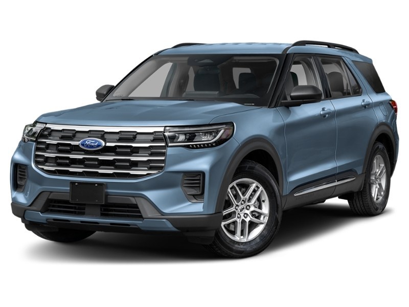 2026 Ford Explorer Active w/200A Pkg 4WD Vapour Blue Metallic  Shot 4