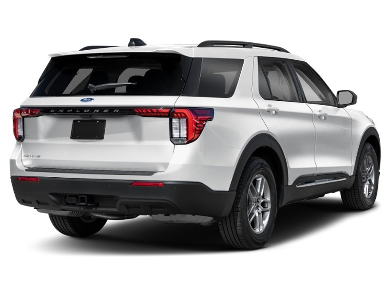 2026 Ford Explorer Active w/200A Pkg 4WD Space White Metallic  Shot 2