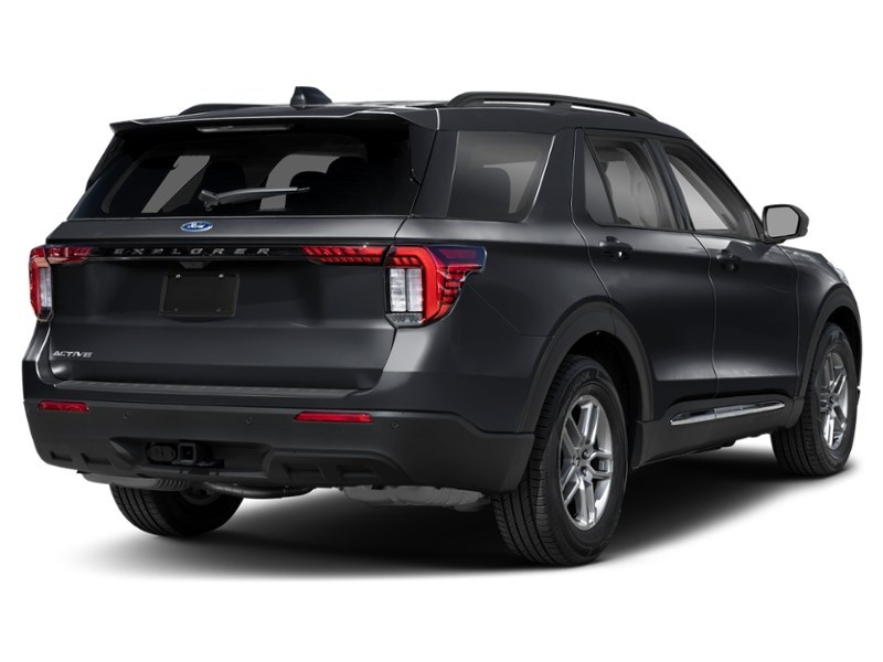 2027 Ford Explorer Active w/200A Pkg 4WD Agate Black Metallic  Shot 6