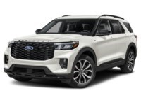 2026 Ford Explorer ST-Line 4WD Star White Metallic Tri-Coat  Shot 1
