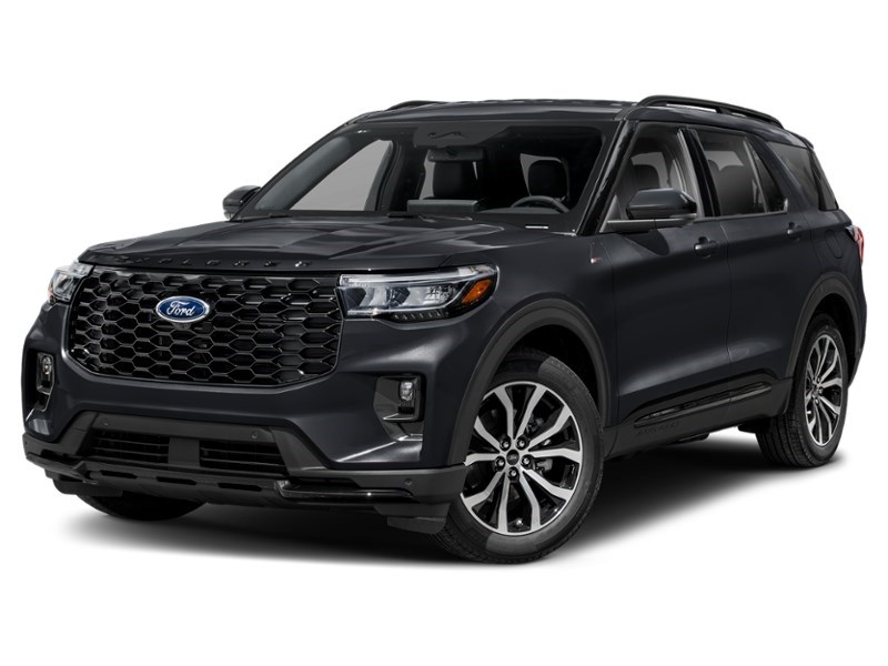 2026 Ford Explorer ST-Line 4WD Agate Black Metallic  Shot 1