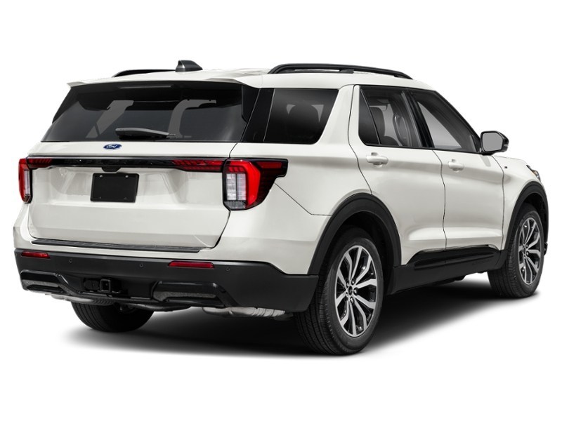 2026 Ford Explorer ST-Line 4WD Star White Metallic Tri-Coat  Shot 6