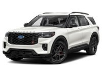 2025 Ford Explorer ST 4WD Star White Metallic Tri-Coat  Shot 4