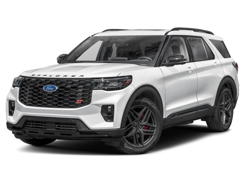 2026 Ford Explorer ST | 4WD | ROOF | 360 | ADPTV CRUISE | B&O | 21s Space White Metallic  Shot 1