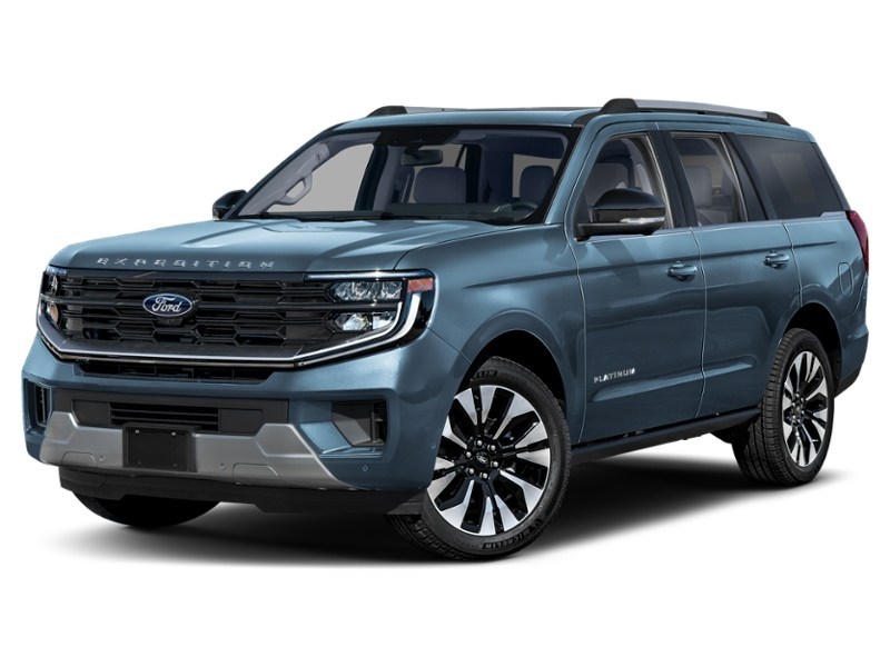 2027 Ford Expedition Platinum 4x4 Nocturnal Blue Metallic  Shot 4