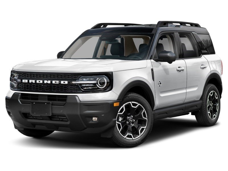 2026 Ford Bronco Sport Outer Banks 4x4 Space White Metallic  Shot 4