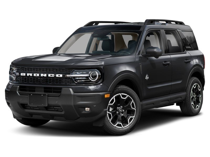 2026 Ford Bronco Sport Outer Banks 4x4 Shadow Black  Shot 4