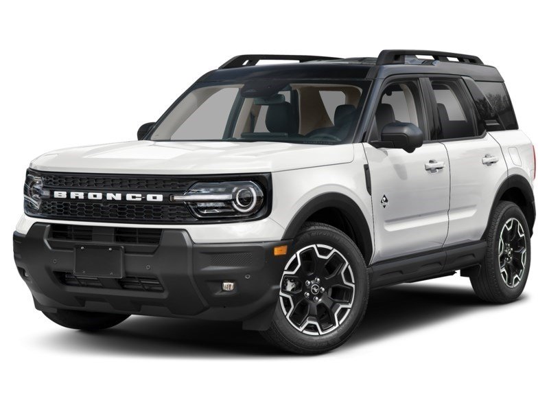 2026 Ford Bronco Sport Outer Banks 4x4 Oxford White  Shot 1