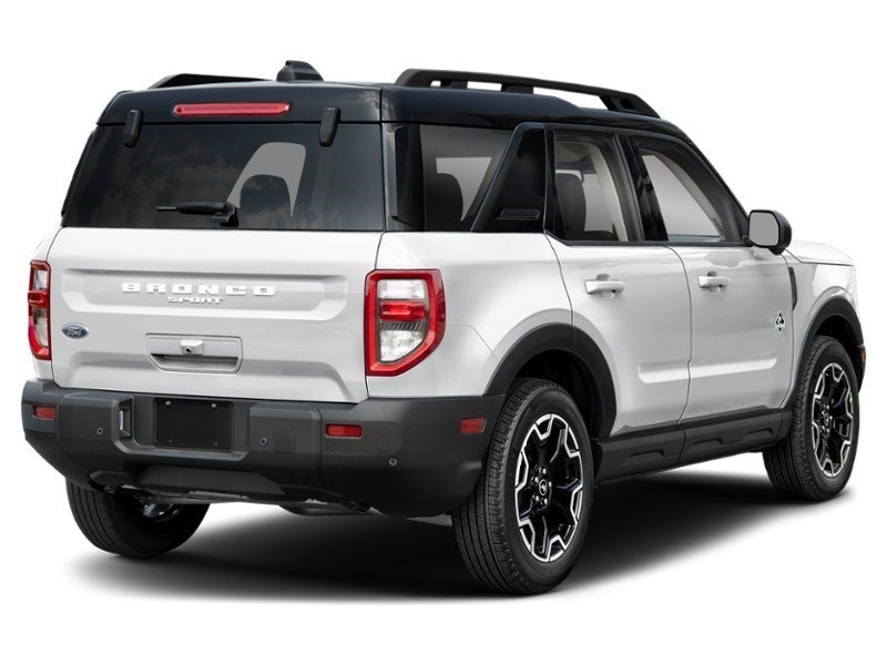 2026 Ford Bronco Sport Outer Banks 4x4 Space White Metallic  Shot 6