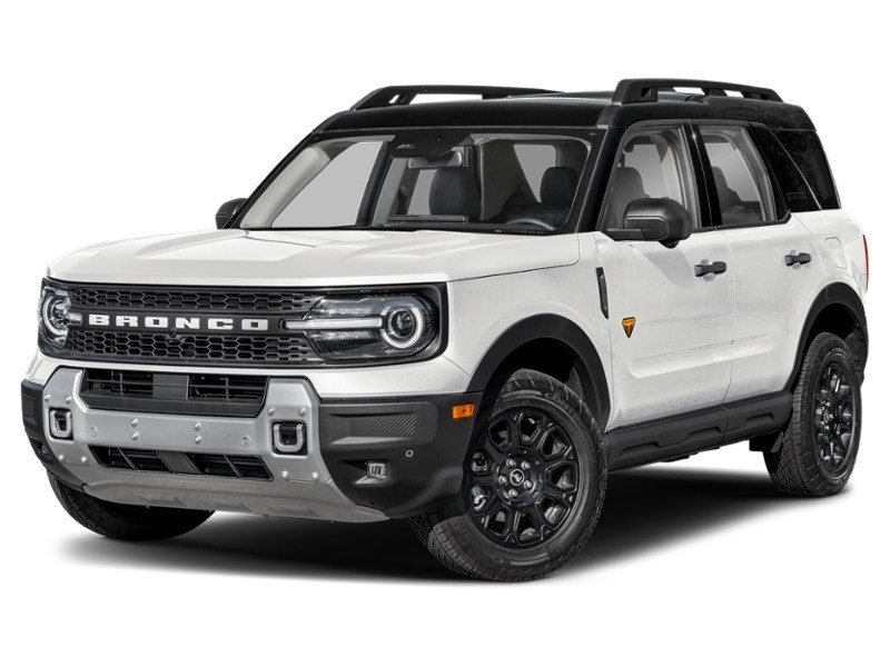 2026 Ford Bronco Sport Badlands 4x4 Oxford White  Shot 1