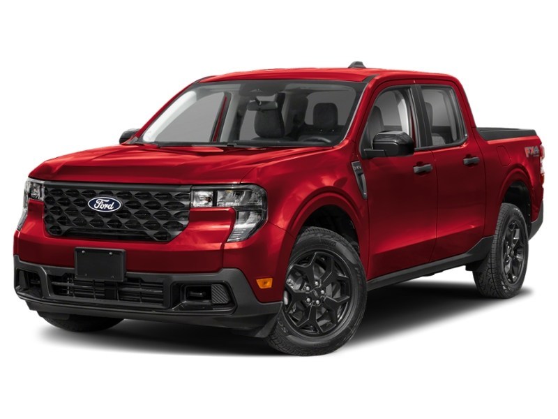 2026 Ford Maverick XLT AWD SuperCrew Ruby Red Metallic Tinted Clearcoat  Shot 1