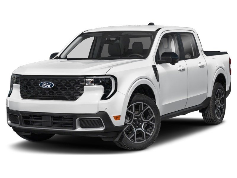 2026 Ford Maverick LARIAT | AWD | HYBRID | BLK PK | 4K | PWR SL R WND Space White Metallic  Shot 4