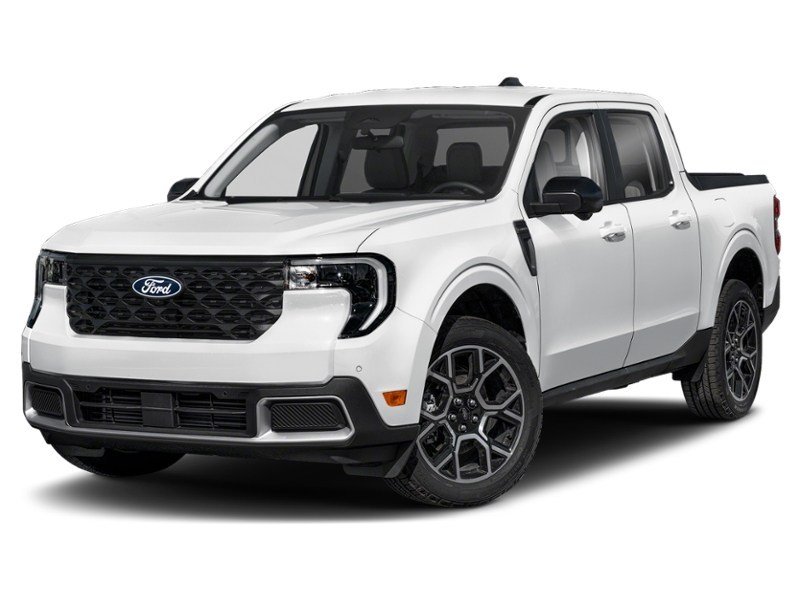 2026 Ford Maverick LARIAT | AWD | HYBRID | BLK PK | 4K | PWR SL R WND Space White Metallic  Shot 1