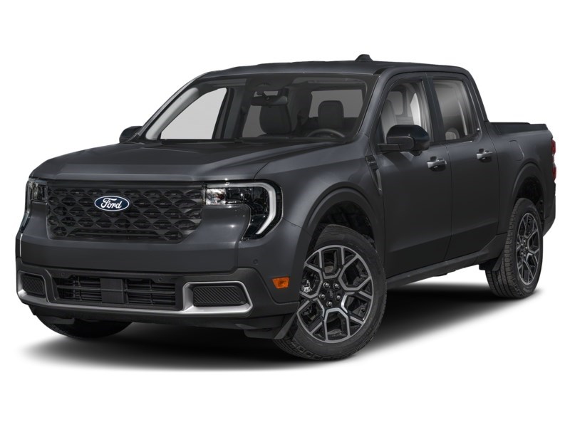2025 Ford Maverick LARIAT AWD SuperCrew Shadow Black  Shot 4