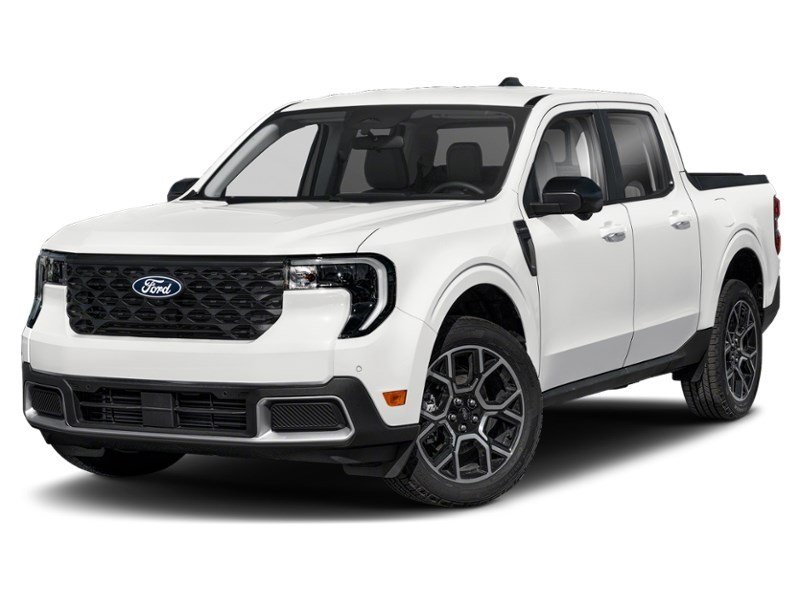 2026 Ford Maverick LARIAT | AWD | HYBRID | BLK PKG | R SLD WINDOW Oxford White  Shot 1