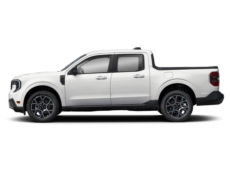 2026 Ford Maverick LARIAT | AWD | HYBRID | BLK PKG | R SLD WINDOW Oxford White  Shot 3