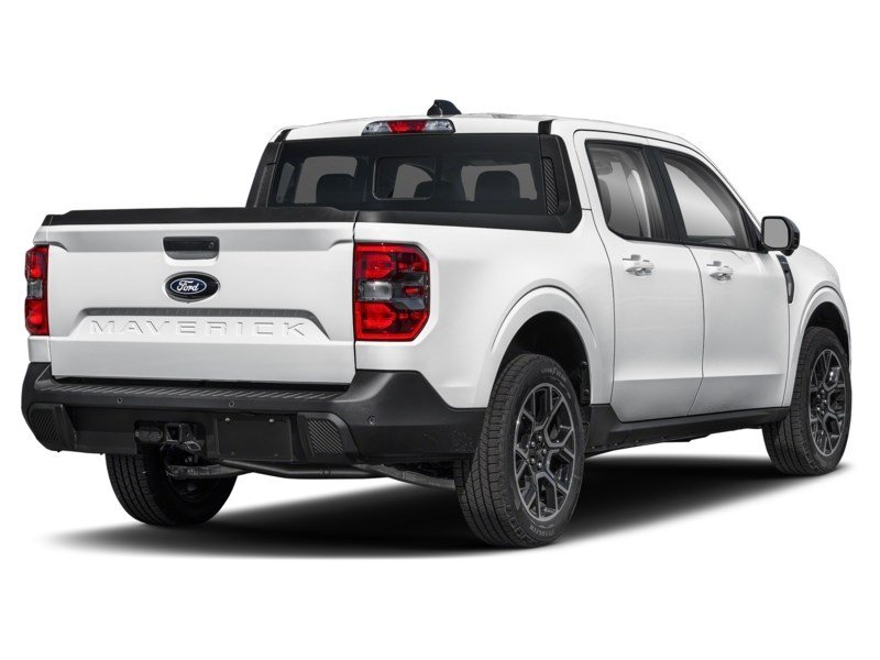 2026 Ford Maverick LARIAT | AWD | HYBRID | BLK PK | 4K | PWR SL R WND Space White Metallic  Shot 6