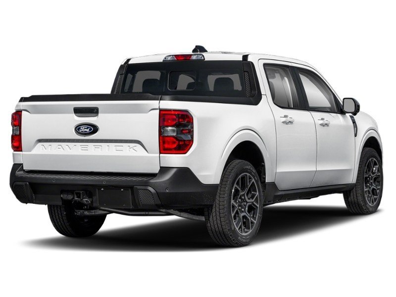 2026 Ford Maverick LARIAT AWD SuperCrew Space White Metallic  Shot 6