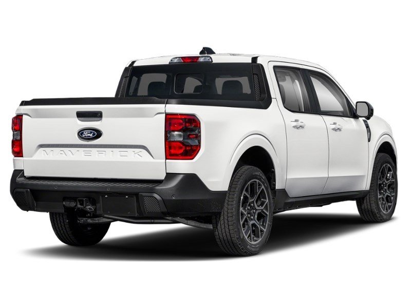 2026 Ford Maverick LARIAT | AWD | HYBRID | BLK PKG | R SLD WINDOW Oxford White  Shot 2