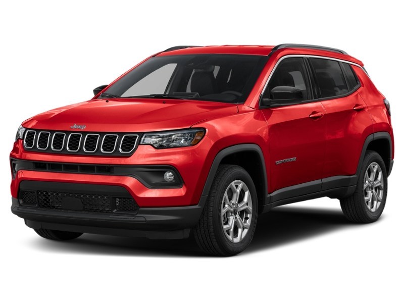 2025 Jeep Compass Altitude 4x4 Red Hot Pearl  Shot 13