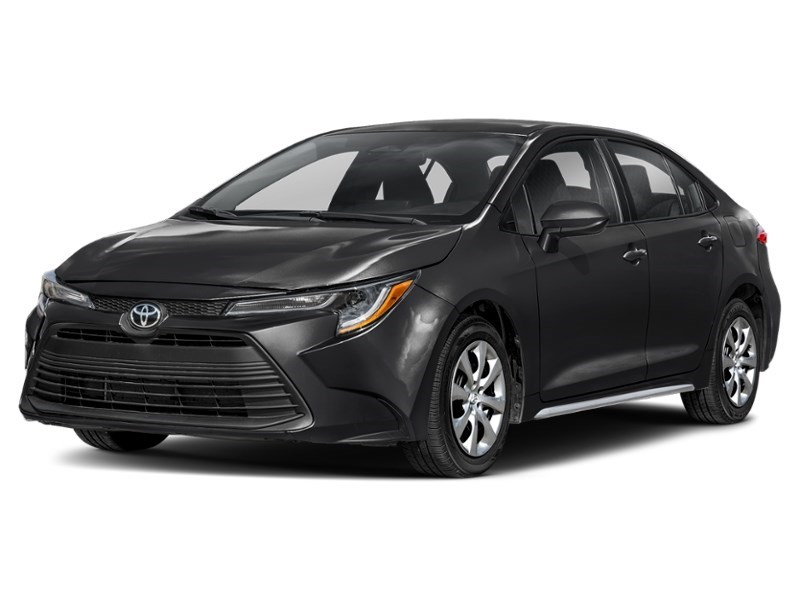 2025 Toyota Corolla LE CVT Midnight Black Metallic  Shot 1