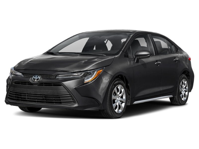 2025 Toyota Corolla LE CVT Midnight Black Metallic  Shot 4