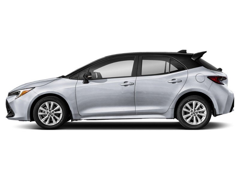 2026 Toyota Corolla Hatchback CVT Classic Silver Metallic w/Black Roof  Shot 9